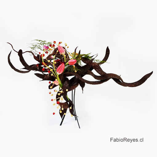  Diseo natural - Fabio Reyes Allel 
Escuela Chilena de Arte Floral 
Inscripciones 998705440 
